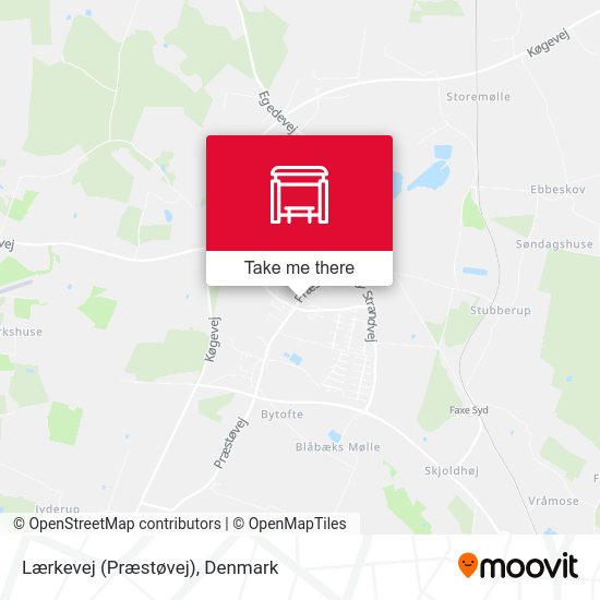 Lærkevej (Præstøvej) map