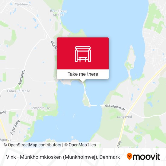 Vink - Munkholmkiosken (Munkholmvej) map