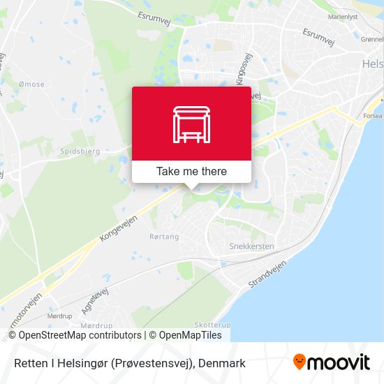 Retten I Helsingør (Prøvestensvej) map