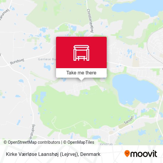 Kirke Værløse Laanshøj (Lejrvej) map