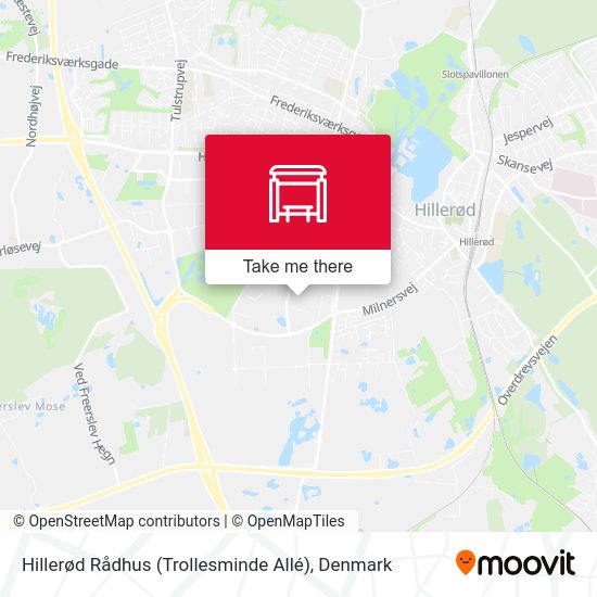 Hillerød Rådhus (Trollesminde Allé) map