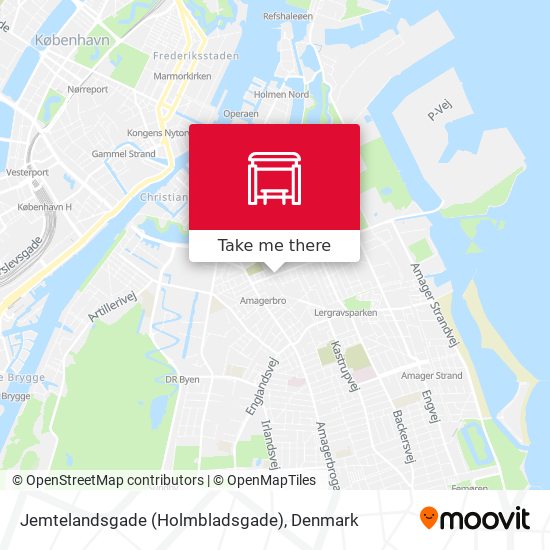 Jemtelandsgade (Holmbladsgade) map