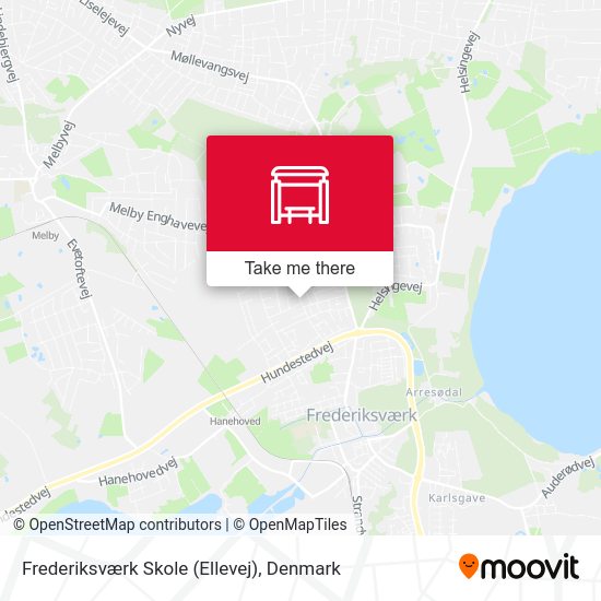 Frederiksværk Skole (Ellevej) map