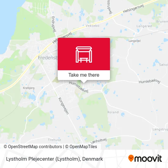 Lystholm Plejecenter map