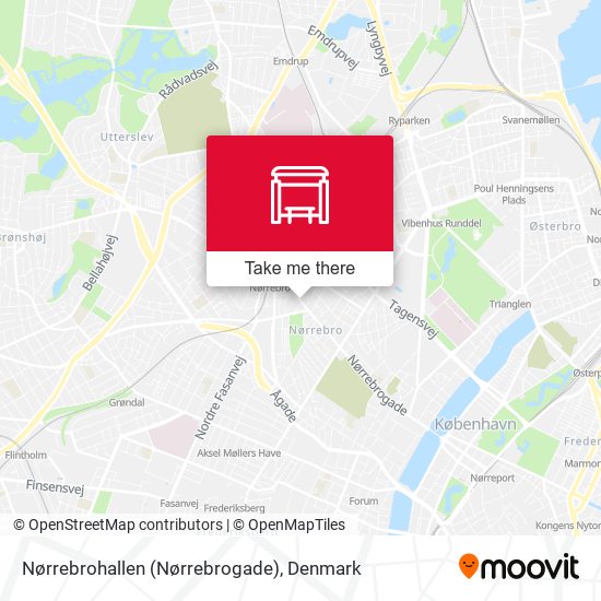 Nørrebrohallen (Nørrebrogade) map