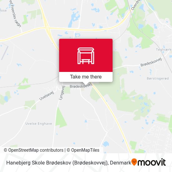 Hanebjerg Skole Brødeskov (Brødeskovvej) map