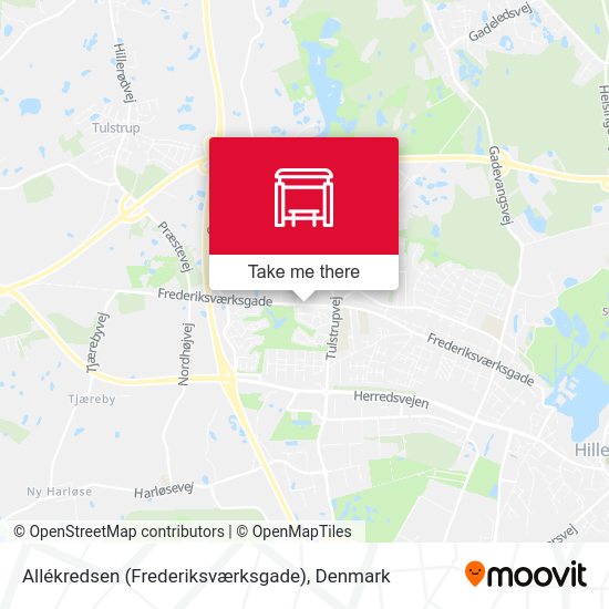 Allékredsen (Frederiksværksgade) map