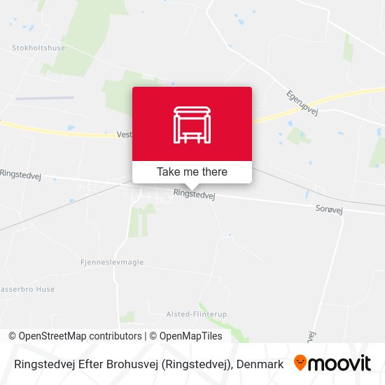Ringstedvej Efter Brohusvej map