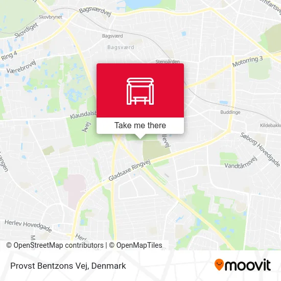 Provst Bentzons Vej map