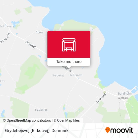 Grydehøjsvej (Birketvej) map
