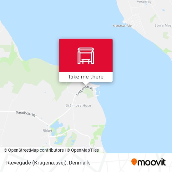 Rævegade (Kragenæsvej) map