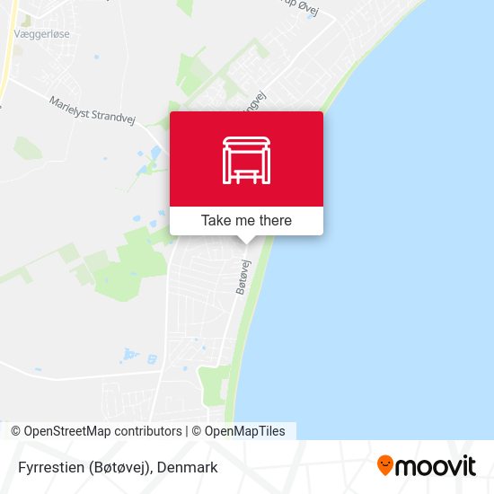 Fyrrestien (Bøtøvej) map
