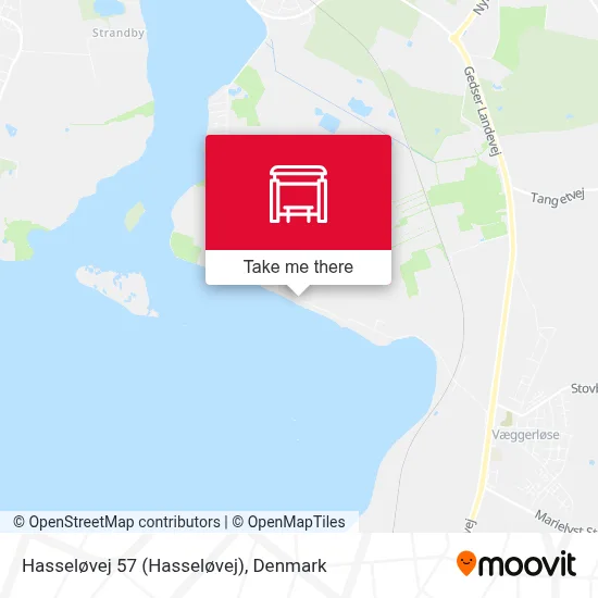 Hasseløvej 57 map