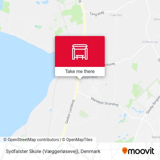 Sydfalster Skole (Væggerløsevej) map