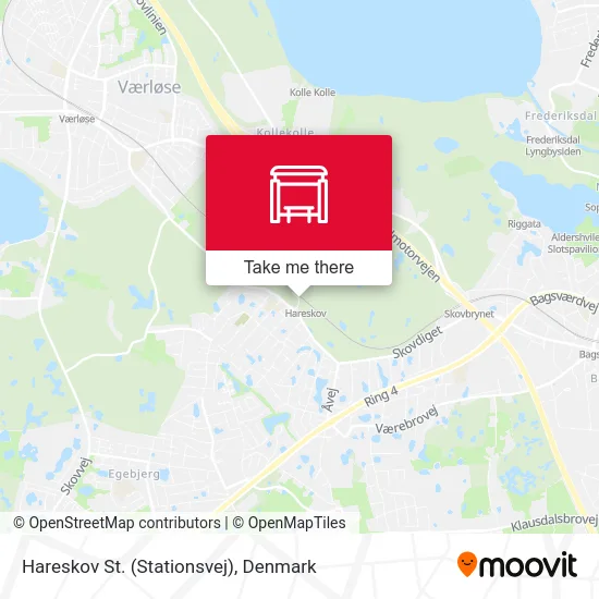 Hareskov St. (Stationsvej) map