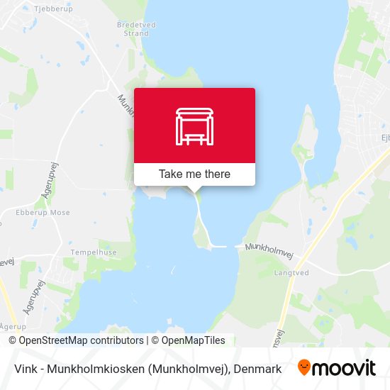 Vink - Munkholmkiosken (Munkholmvej) map