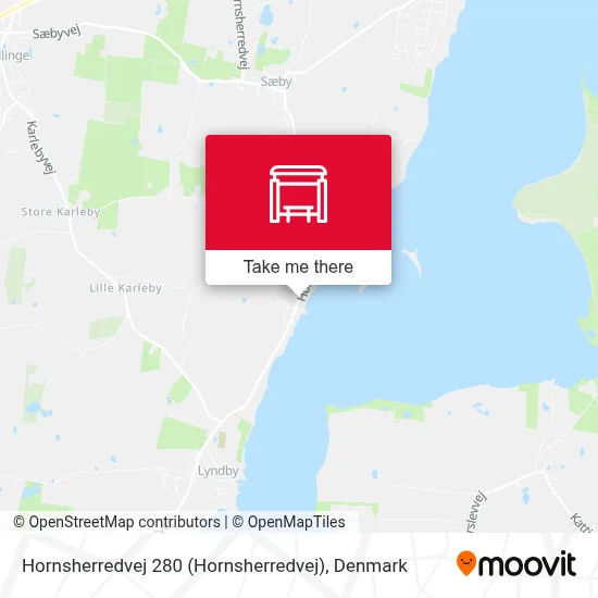 Hornsherredvej 280 map