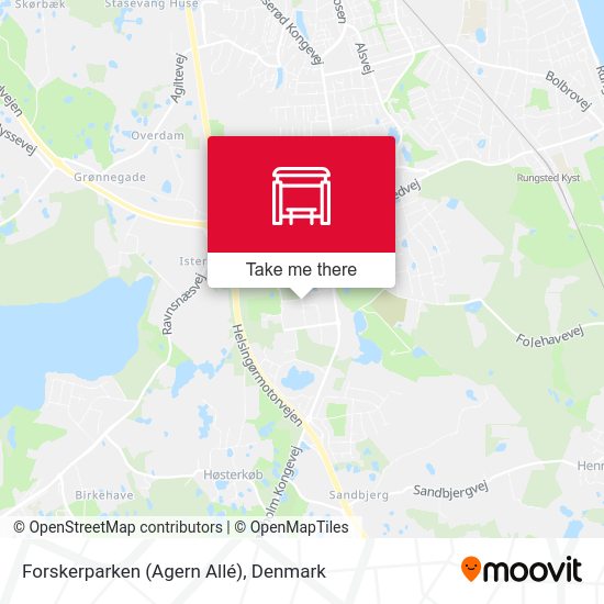 Forskerparken (Agern Allé) map