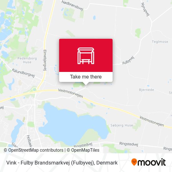 Vink - Fulby Brandsmarkvej (Fulbyvej) map