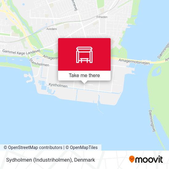 Sydholmen (Industriholmen) map