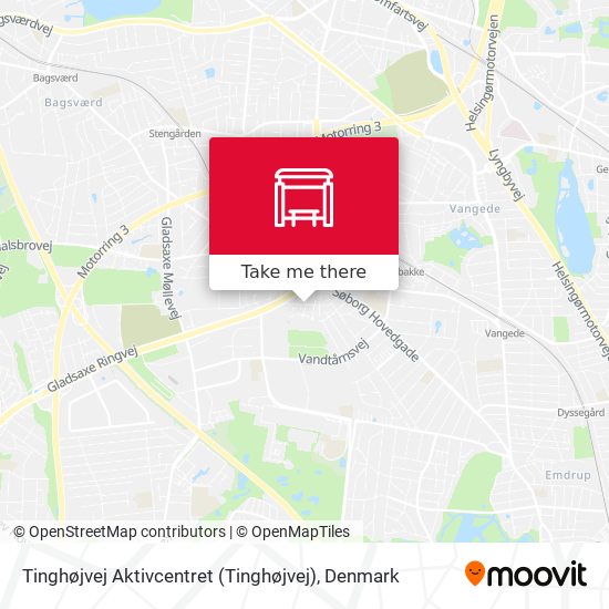 Tinghøjvej Aktivcentret map