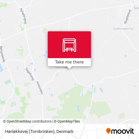 Hørløkkevej (Tornbrinken) map