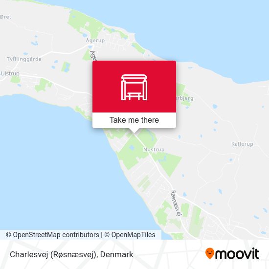 Charlesvej (Røsnæsvej) map