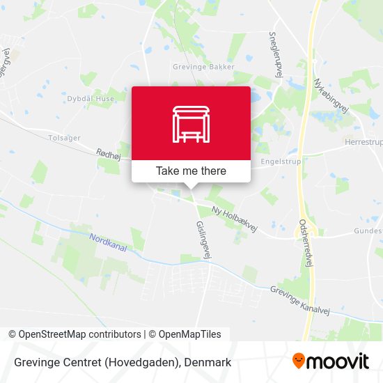 Grevinge Centret (Hovedgaden) map