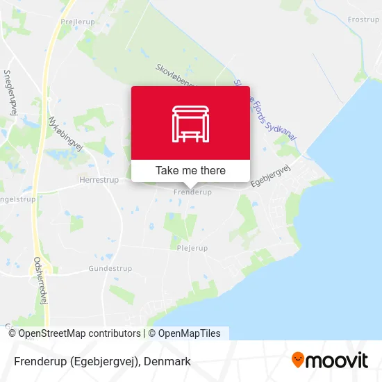 Frenderup (Egebjergvej) map