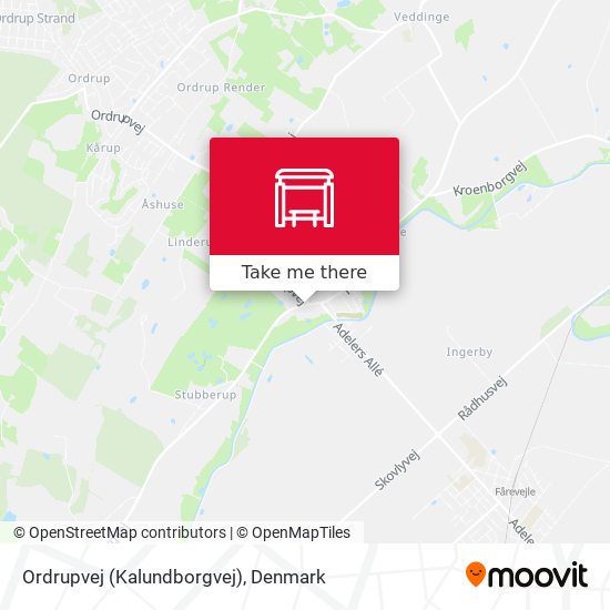 Ordrupvej (Kalundborgvej) map