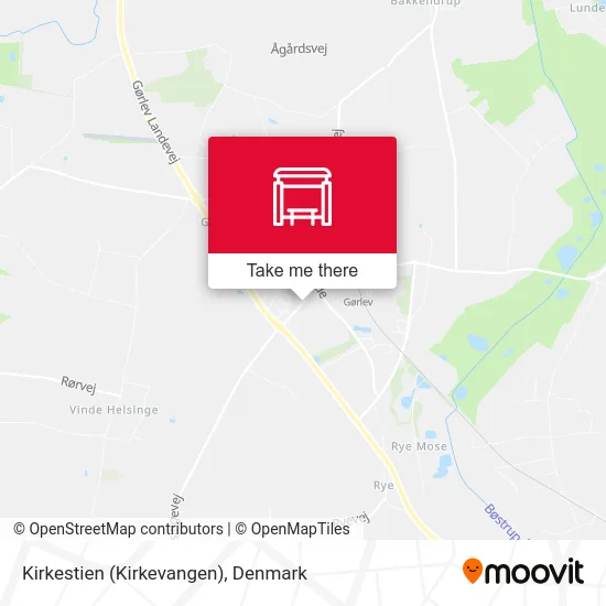 Kirkestien (Kirkevangen) map