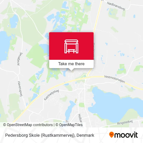 Pedersborg Skole (Rustkammervej) map