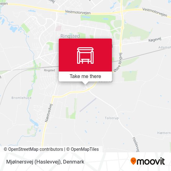 Mjølnersvej (Haslevvej) map