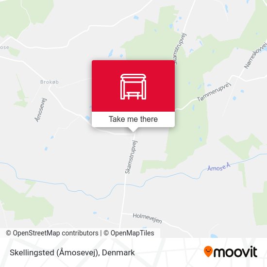 Skellingsted (Åmosevej) map