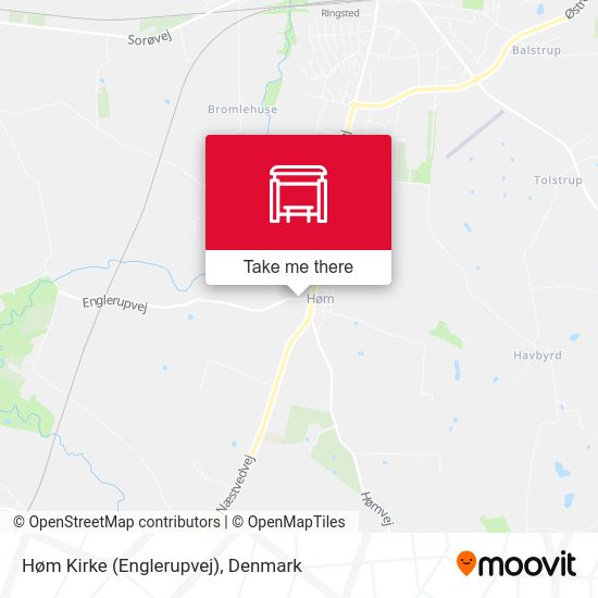 Høm Kirke (Englerupvej) map