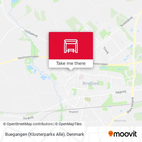 Buegangen (Klosterparks Allé) map