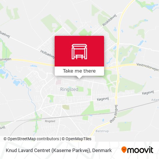 Knud Lavard Centret (Kaserne Parkvej) map