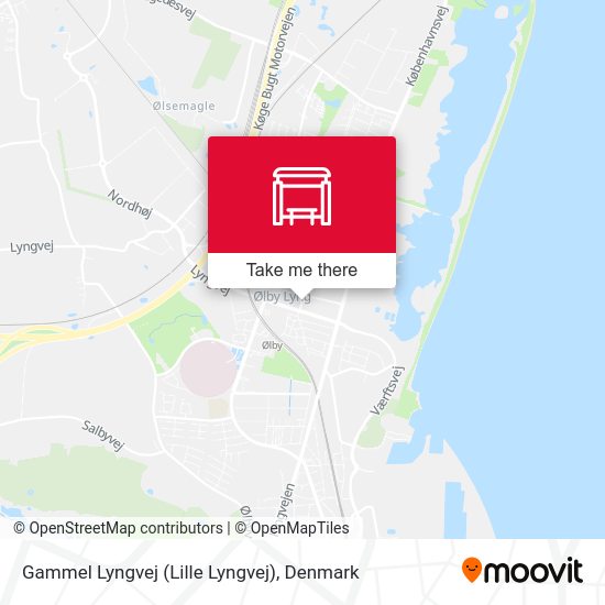 Gammel Lyngvej (Lille Lyngvej) map