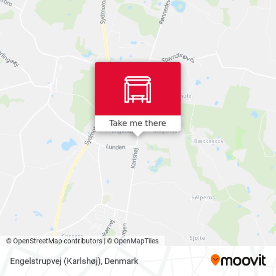 Engelstrupvej (Karlshøj) map
