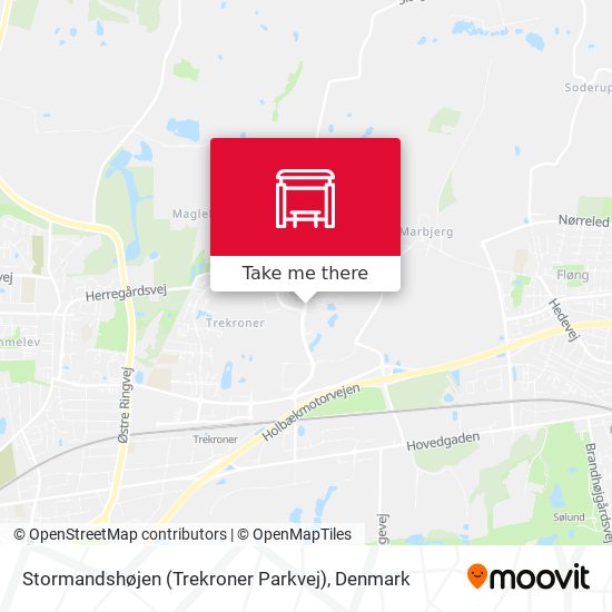 Stormandshøjen (Trekroner Parkvej) map