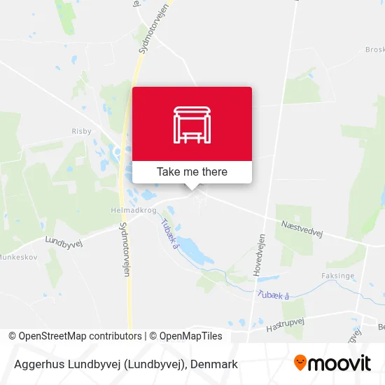 Aggerhus Lundbyvej map