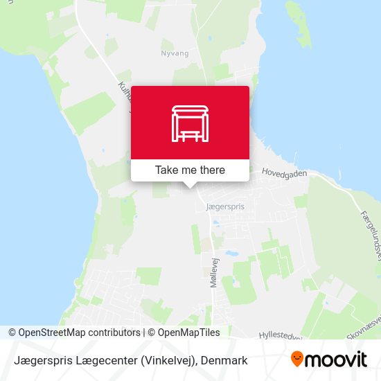 Jægerspris Lægecenter (Vinkelvej) map