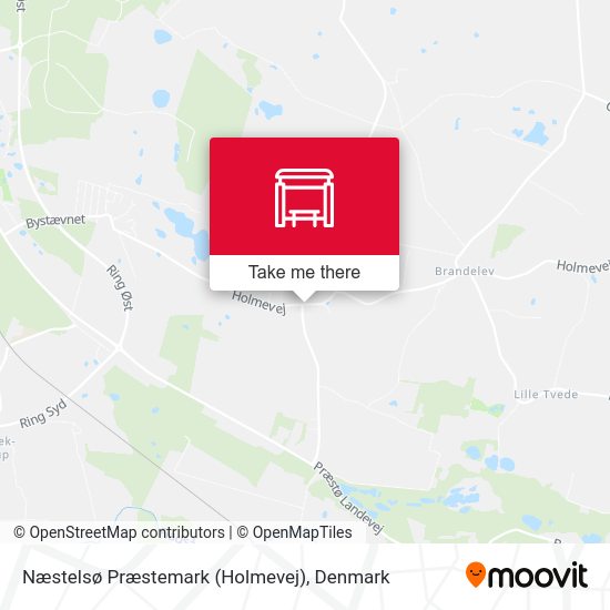 Næstelsø Præstemark (Holmevej) map