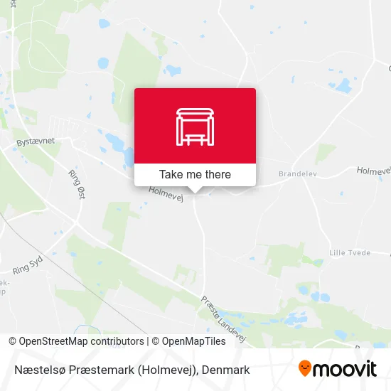 Næstelsø Præstemark (Holmevej) map