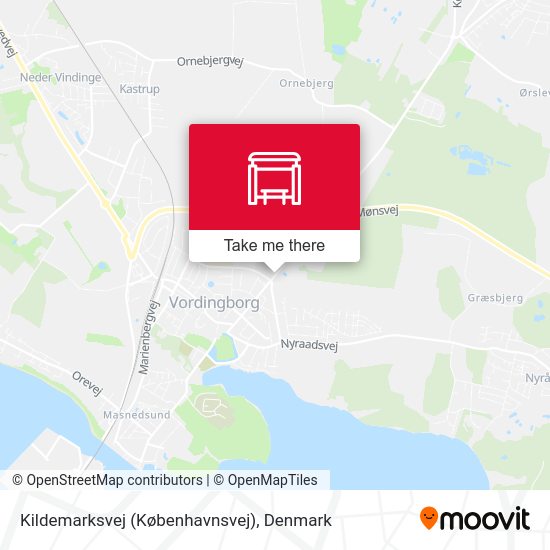 Kildemarksvej (Københavnsvej) map