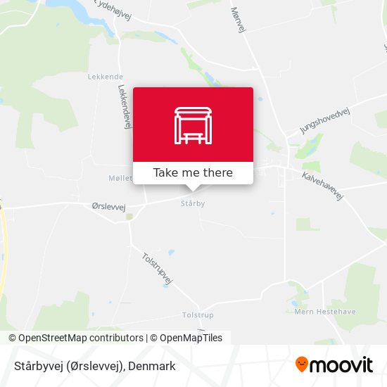 Stårbyvej (Ørslevvej) map