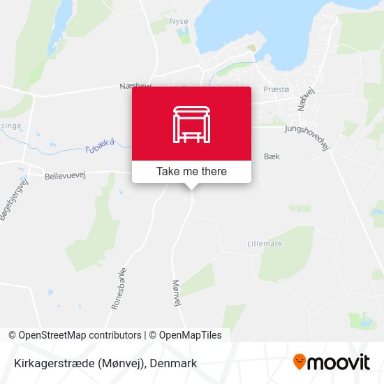 Kirkagerstræde (Mønvej) map