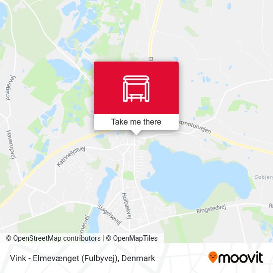 Vink - Elmevænget (Fulbyvej) map
