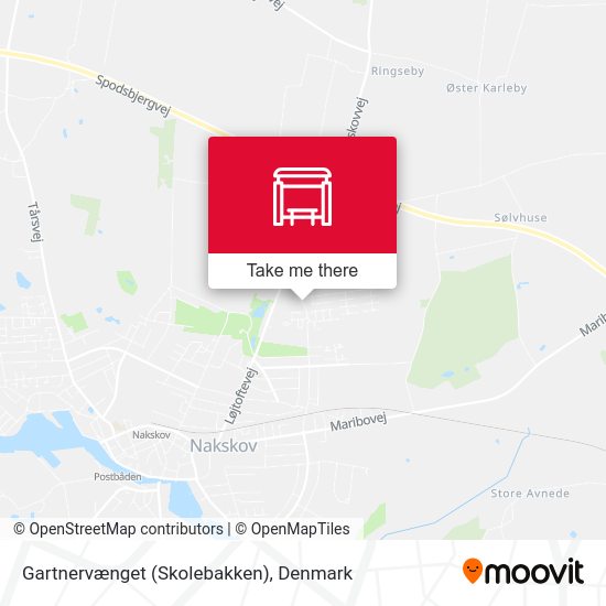 Gartnervænget (Skolebakken) map
