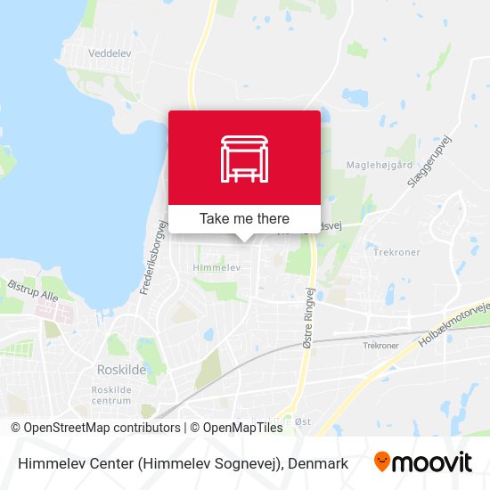 Himmelev Center (Himmelev Sognevej) map